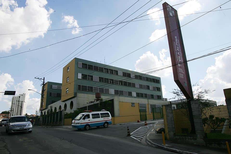 Fachada do Hospital Estadual Vila Alpina