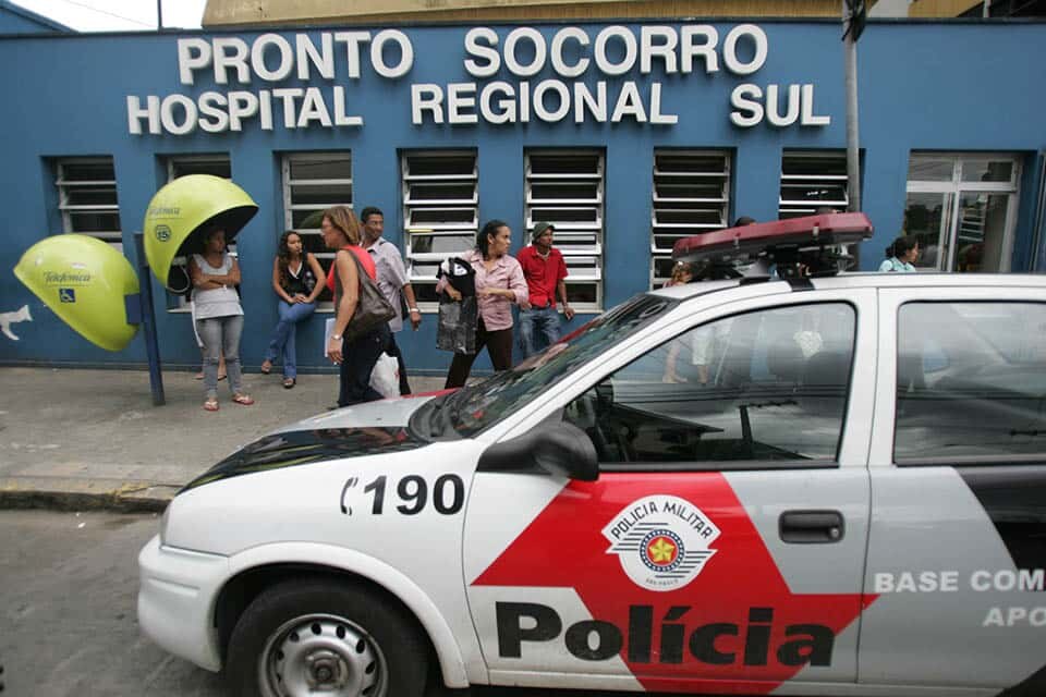 Foto do Hospital Regional Sul, de Santo Amaro