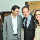 Ernesto Tzirulnik abriu sua casa para uma recepção em torno de Fernando Haddad